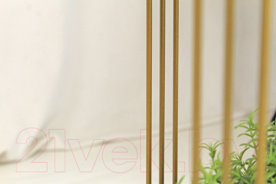 Журнальный столик Sheffilton SHT-CT31 (золото/черный муар)