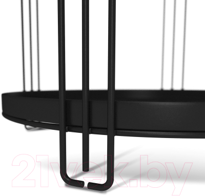 Журнальный столик Sheffilton SHT-CT31 (черный муар)