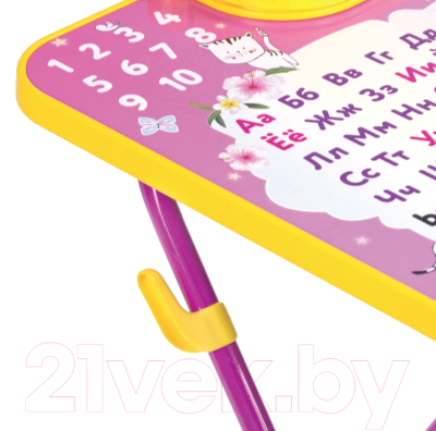 Комплект мебели с детским столом Brauberg Nika Kids. Принцесса / 532635