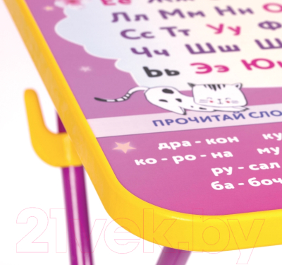 Комплект мебели с детским столом Brauberg Nika Kids. Принцесса / 532635