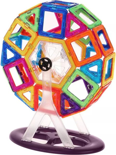 Конструктор магнитный On Time Колесо обозрения / 45075