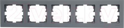 Рамка для выключателей и розеток Lezard Vesna 742-3400-150 - фото