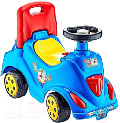 Каталка детская Guclu Cool Riders / 4263_Blue - фото