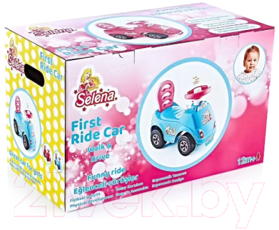 Каталка детская Guclu Selena Принцесса / 4867_Aqua