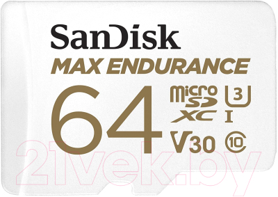 Карта памяти SanDisk microSDXC UHS-3 64GB (SDSQQVR-064G-GN6IA)