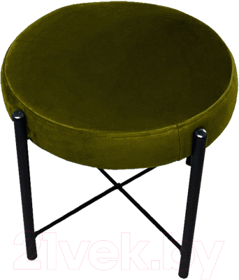 Пуф Craftmebelby Лофт (черный/зеленый) - фото