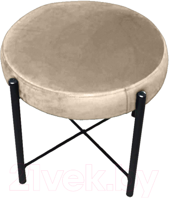 Пуф Craftmebelby Лофт (графит/бежевый) - фото