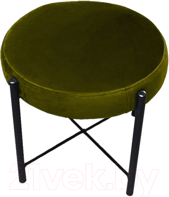 Пуф Craftmebelby Лофт (графит/зеленый) - фото