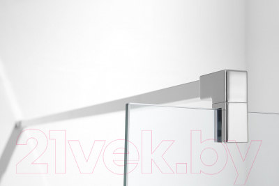 Душевая стенка Aquatek 90x200 / AQNAR6310-90 (хром/прозрачное стекло)