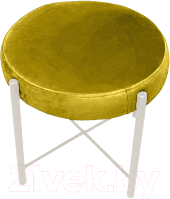 Пуф Craftmebelby Лофт (белый/желтый) - фото