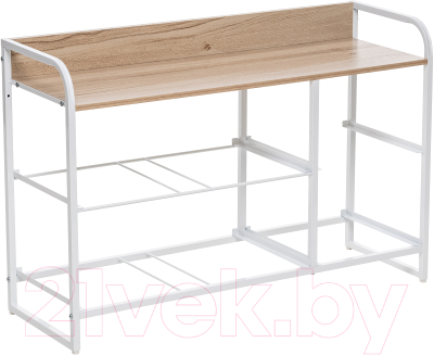 Система хранения Импэкс Leset Ноа широкий (белый/светло-серый)