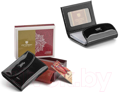 Визитница Peterson PTN BC-105-BLACK