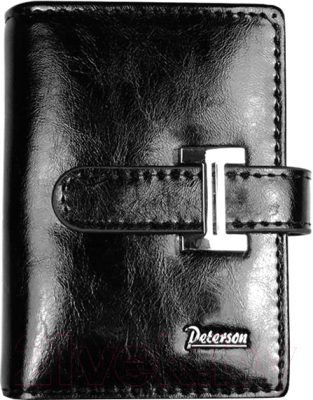 Визитница Peterson PTN PL-102-BLACK - фото