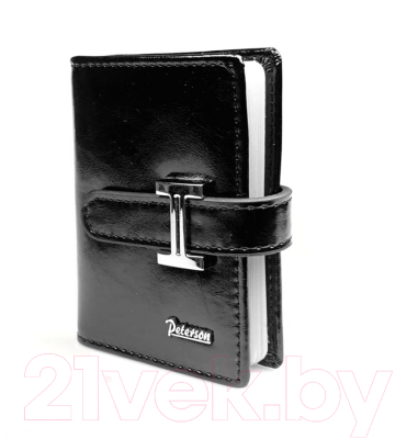 Визитница Peterson PTN PL-102-BLACK