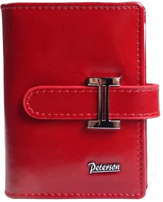 Визитница Peterson PTN PL-102-RED - фото