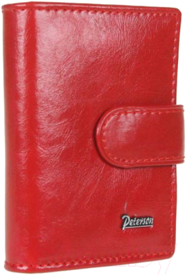 Визитница Peterson PTN PL-103-RED - фото