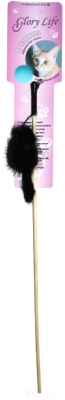 Игрушка для кошек Glory Life Мышка на веревке / 146022 - фото