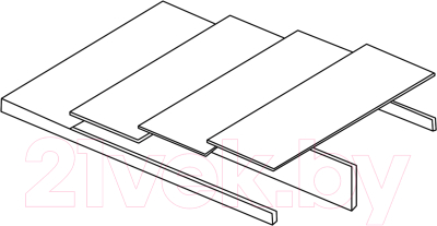 Основание под матрас Тэкс 2с ДСП 140x200