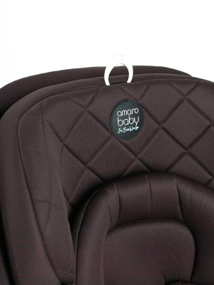 Автокресло Amarobaby Brilliant Isofix / AMARO-2003-BrKo (коричневый)