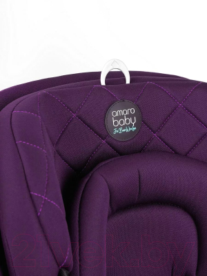 Автокресло Amarobaby Brilliant Isofix / AMARO-2003-BrF (фиолетовый)