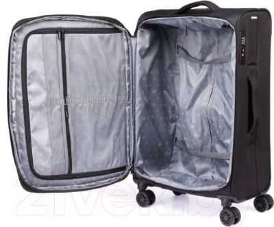 Чемодан на колесах Torber Brosno / T1901M-Black