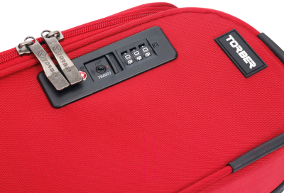 Чемодан на колесах Torber Brosno / T1901M-Red