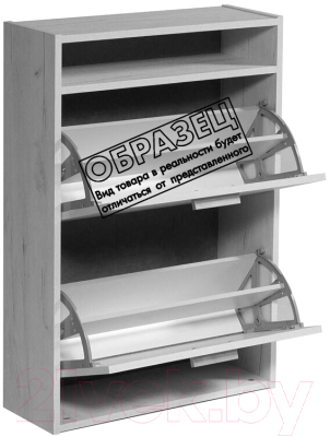 Тумба для обуви Vental Комфорт К-2 (венге/беленый дуб)