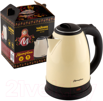 Электрочайник Матрена МА-002 / 006746 (бежевый)