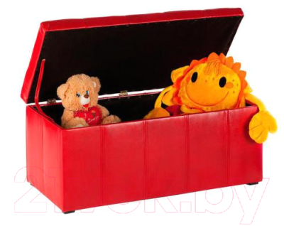 Пуф Vental Парма-3 (красный)