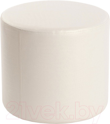 Пуф Vental ПФ-5 круглый (белый) - фото