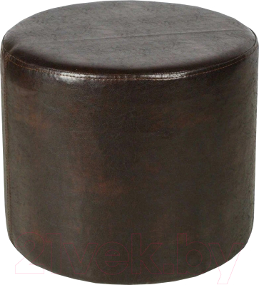 Пуф Vental ПФ-5 круглый (коричневый) - фото
