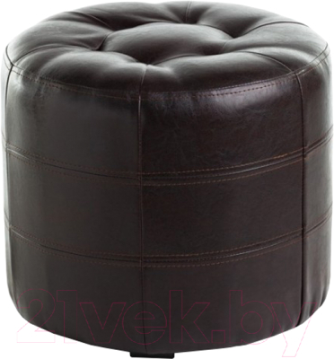 Пуф Vental ПФ-7 круглый (коричневый) - фото