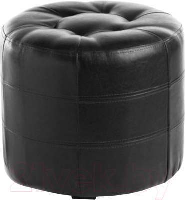 Пуф Vental ПФ-7 круглый (черный) - фото