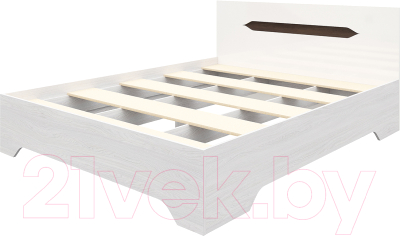 Двуспальная кровать Столица Мебели Валирия 160x200 / КР 034