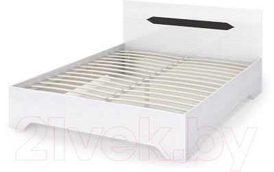 Двуспальная кровать Столица Мебели Валирия 160x200 / КР 032