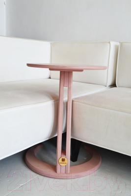 Журнальный столик Ladzim T01wb (розовый)