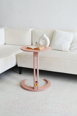Журнальный столик Ladzim T01wb (розовый)