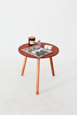 Журнальный столик Ladzim Эко T02mah (махагон)