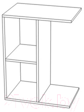 Приставной столик Артём-Мебель СН 123.03 (винтерберг)