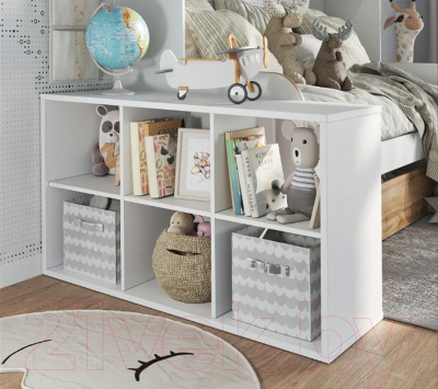 Стеллаж Артём-Мебель CH-100.30 (белый)