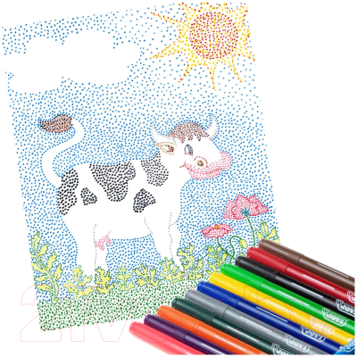 Фломастеры Jovi 1512