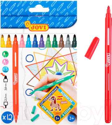 Фломастеры Jovi 1512