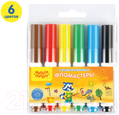 Фломастеры Мульти-пульти Приключения Енота / WP_19279