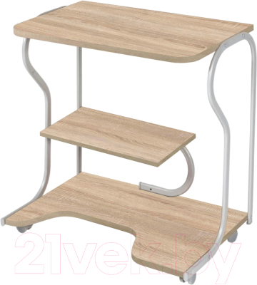 Компьютерный стол Vental Практик-4 (дуб сонома) - фото