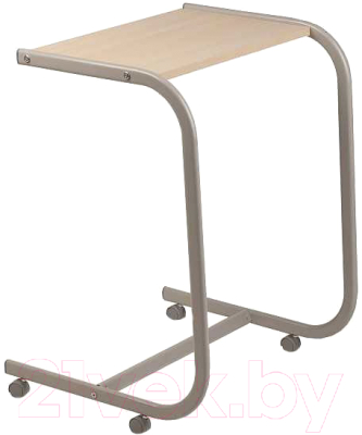 Приставной столик Vental Практик-1 (беленый дуб) - фото
