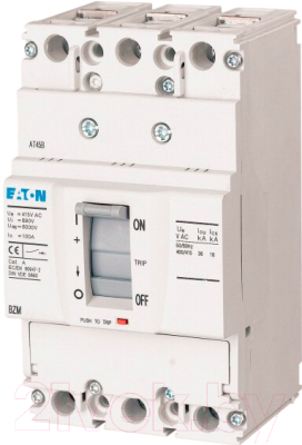 Выключатель автоматический Eaton BZMD1-A25-BT 25A 3P 15кА / 109739 - фото
