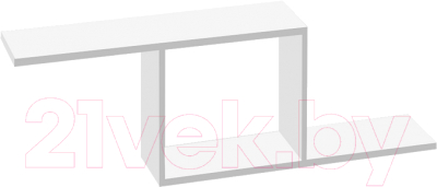 Полка Артём-Мебель СН 100.36 (белый) - фото