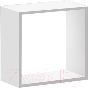 Полка-ячейка Артём-Мебель СН 100.39-01 (белый) - фото