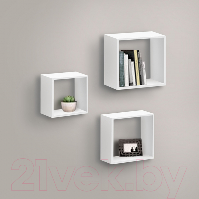 Полка-ячейка Артём-Мебель СН 100.39-02 (белый)