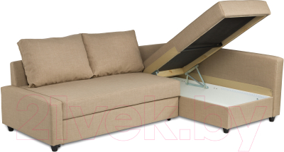 Диван угловой Mio Tesoro Тойво (бежевый)